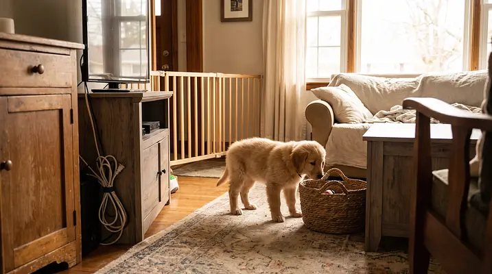 Puppy-Proofing Your Home: A Room-by-Room Checklist
