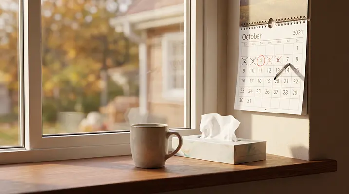 The Typical Arc of a Common Cold, Day by Day