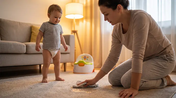 Potty Training Accidents: Should You Punish Your Child?